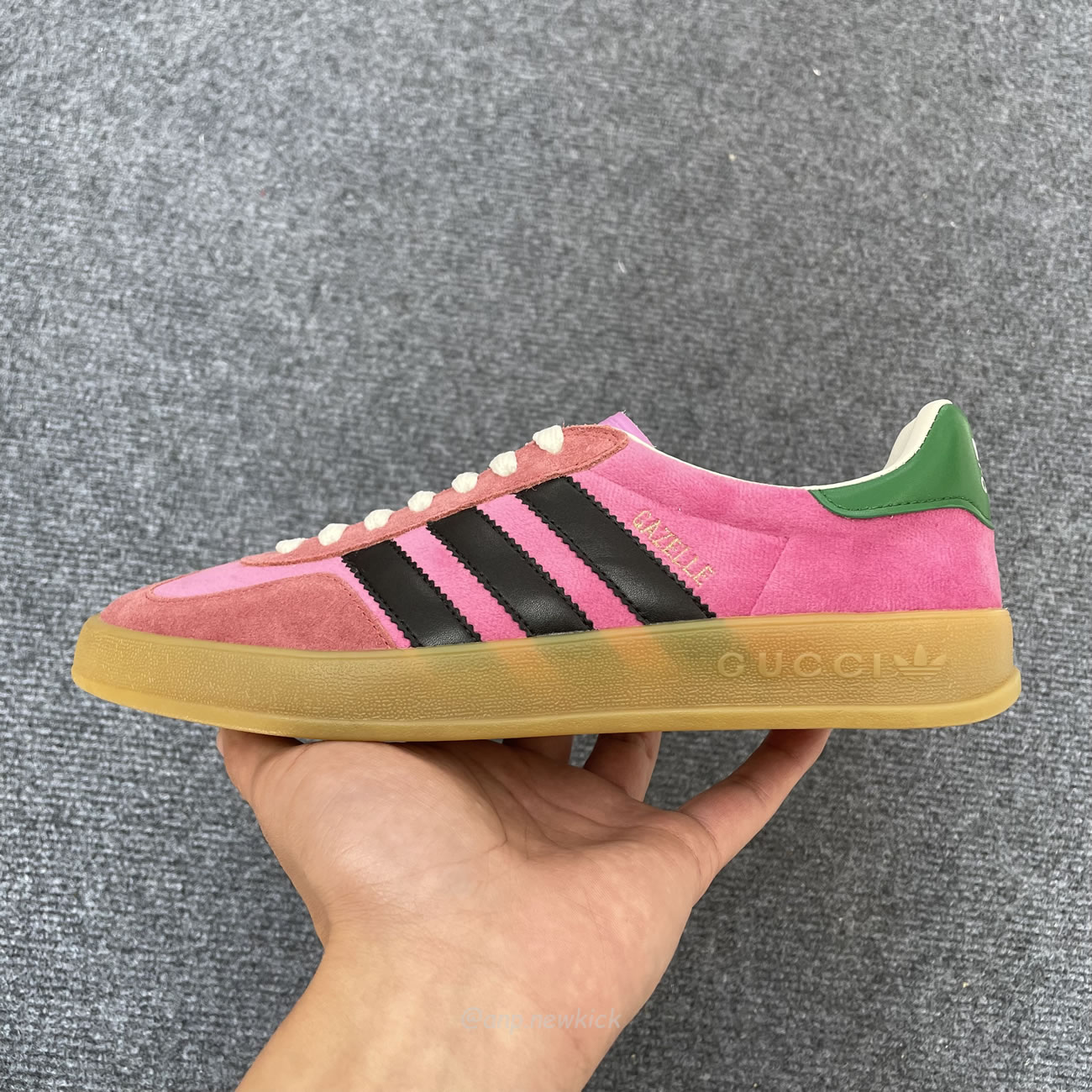 Adidas X Gucci Gazelle En Rosa De Mujer 707864 9stu0 5960 (8) - newkick.cc